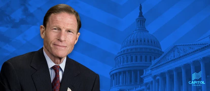 Sen. Blumenthal Is Aggressively Selling Shares of This Company